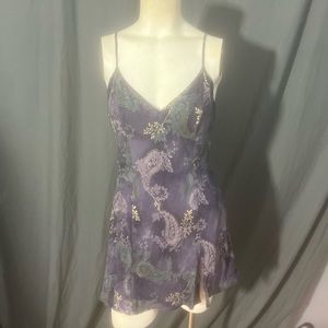 Victoria’s Secret silk paisley nightgown S